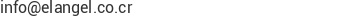 Correo electr&oacute;nico de EL ANGEL S.A. GRUPO AGROINDUSTRIAL