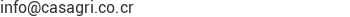 Correo electr&oacute;nico de LA CASA DEL AGRICULTOR, S.A (CASAGRI)