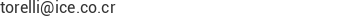 Correo electr&oacute;nico de INDUSTRIAS TORELLI S.A.